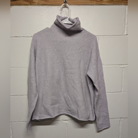 525 America Sweaters - 525 America Evereve (XS) Lavender Turtleneck Rollneck Pullover Sweater NWT